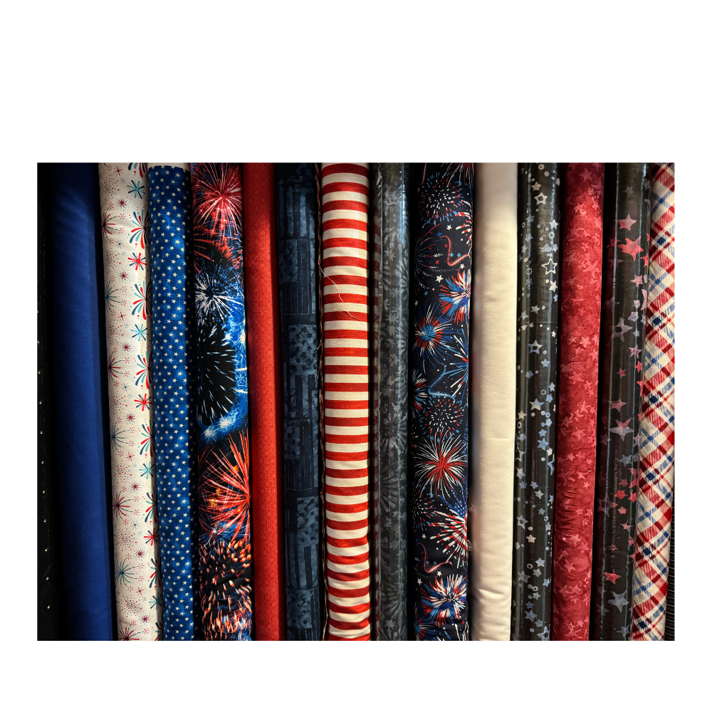 Patriotic Cotton Quilting Fabric - Angels Neverland Online