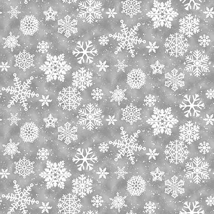 Snow Crew Fat Quarter Bundle with Block Panel - Barb Tourtillotte