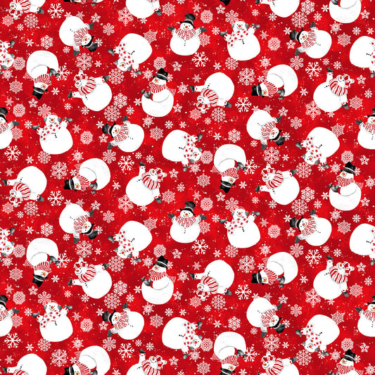 Snow Crew Fat Quarter Bundle with Panel - Barb Tourtillotte