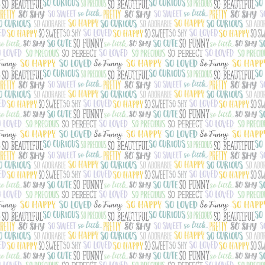 Doodle Baby Flannel - Dream Geo Flannel Fabric by the Yard