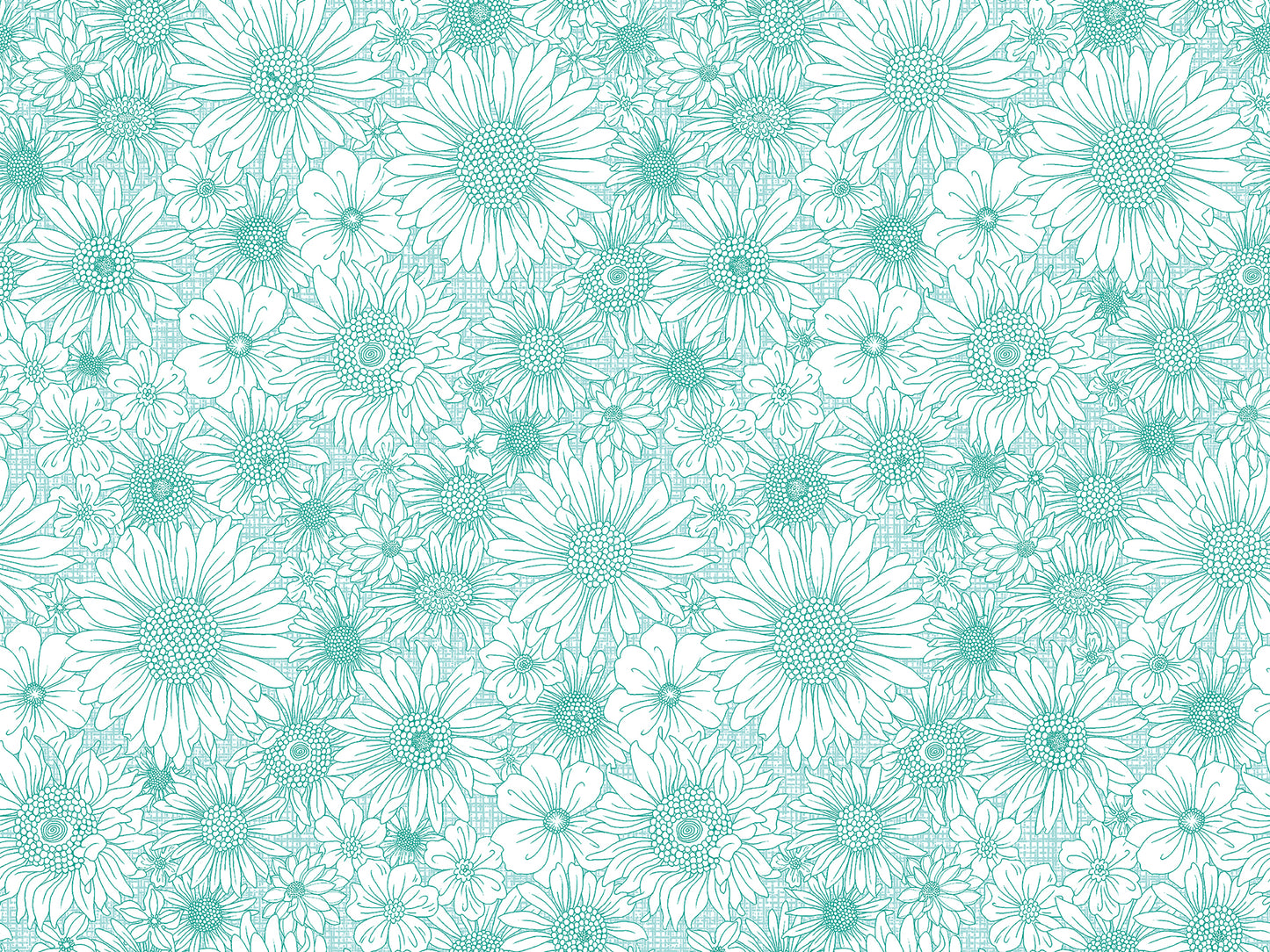 Porch Swing 10x10 inch pre-cut floral quilt squares from Benartex