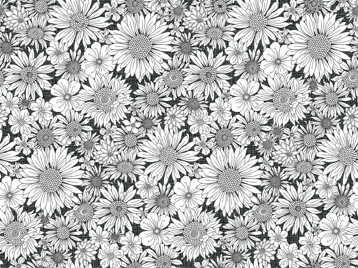 Porch Swing 10x10 inch pre-cut floral quilt squares from Benartex