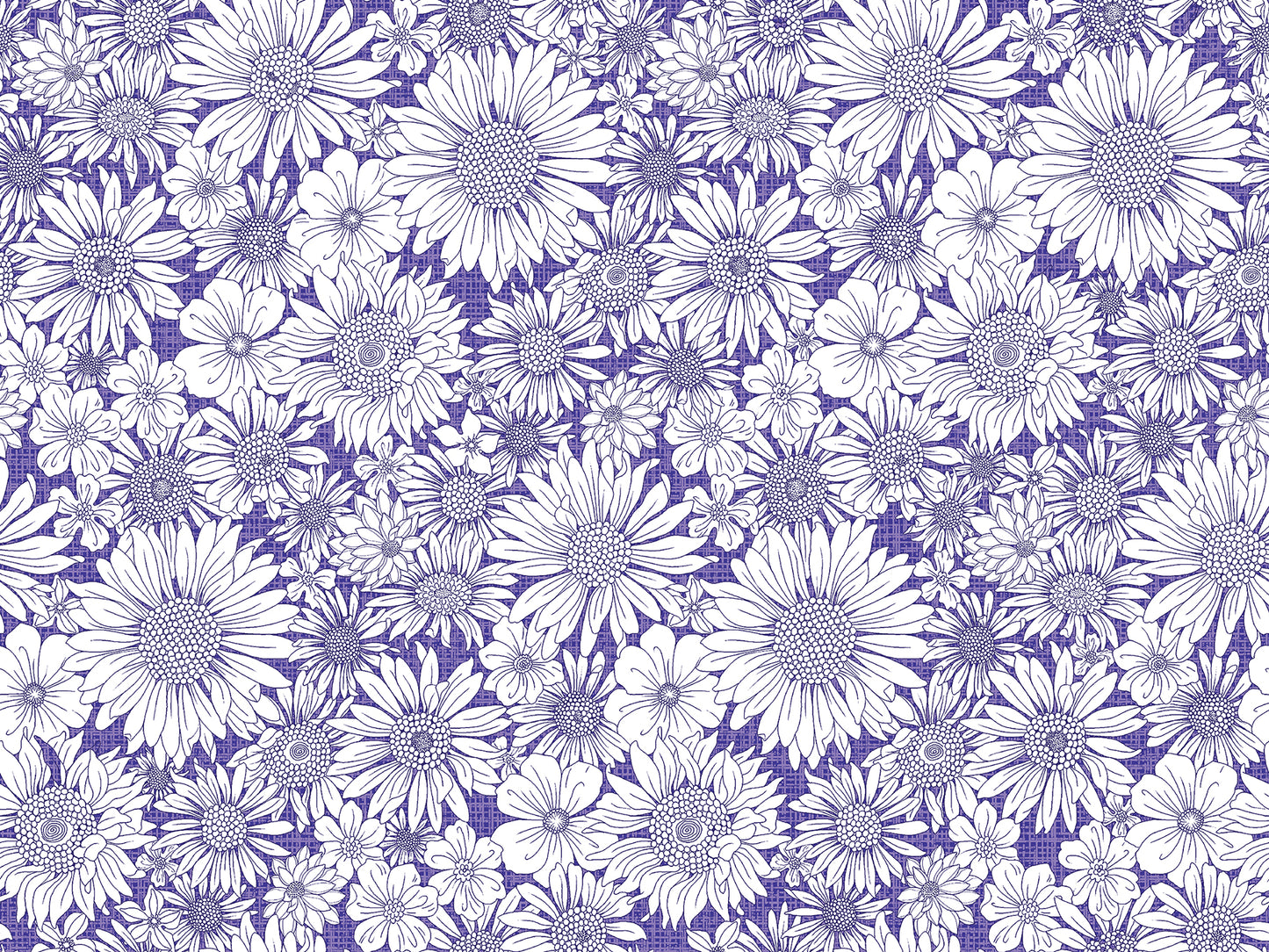 Porch Swing 10x10 inch pre-cut floral quilt squares from Benartex