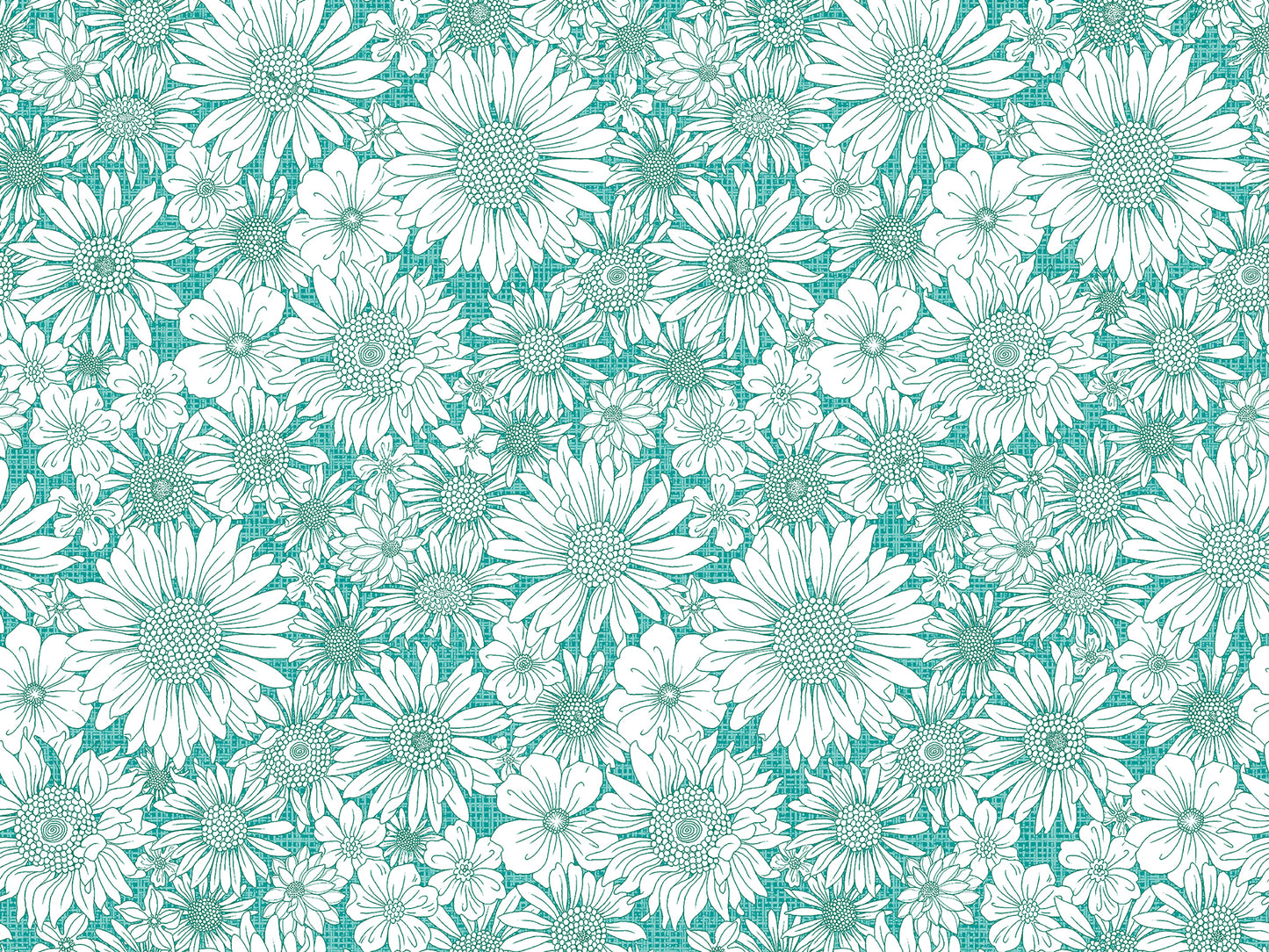 Porch Swing 10x10 inch pre-cut floral quilt squares from Benartex