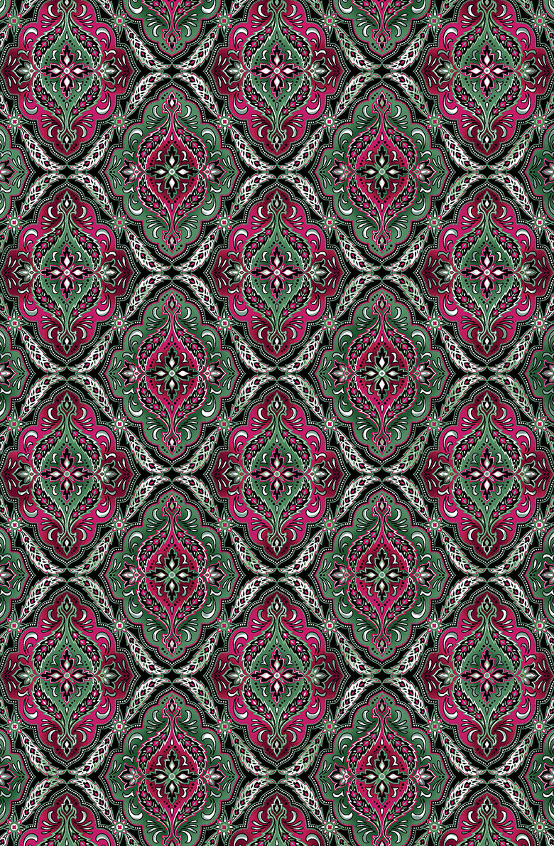 Winterberry Floral STRIP-PIES pre-cut 2.5 inch jelly roll stripes