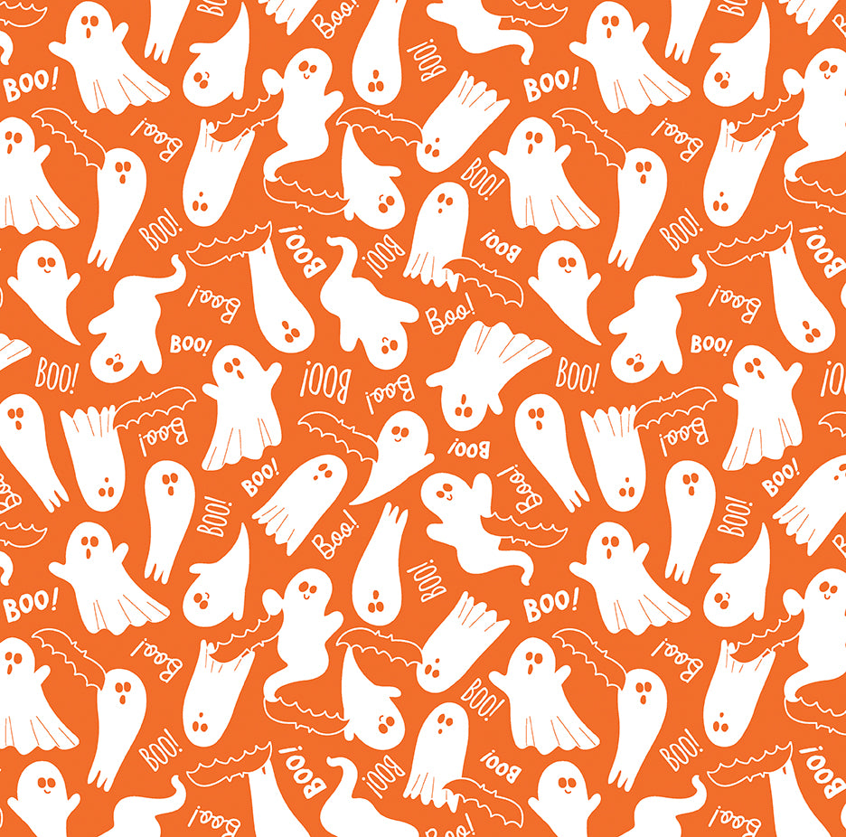 Glow in the Dark Halloween Fabric - Precut Fat Quarters Fabric Bundle - Chills & Thrills