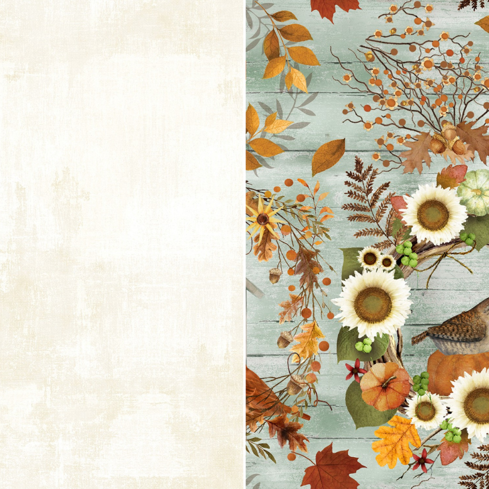 3 Wishes fabric bundle Pick of the Patch Fall Fabric Bundle with coordinating cotton blenders (FQ, 1/2 yard, 1 yard choices) 8 pieces