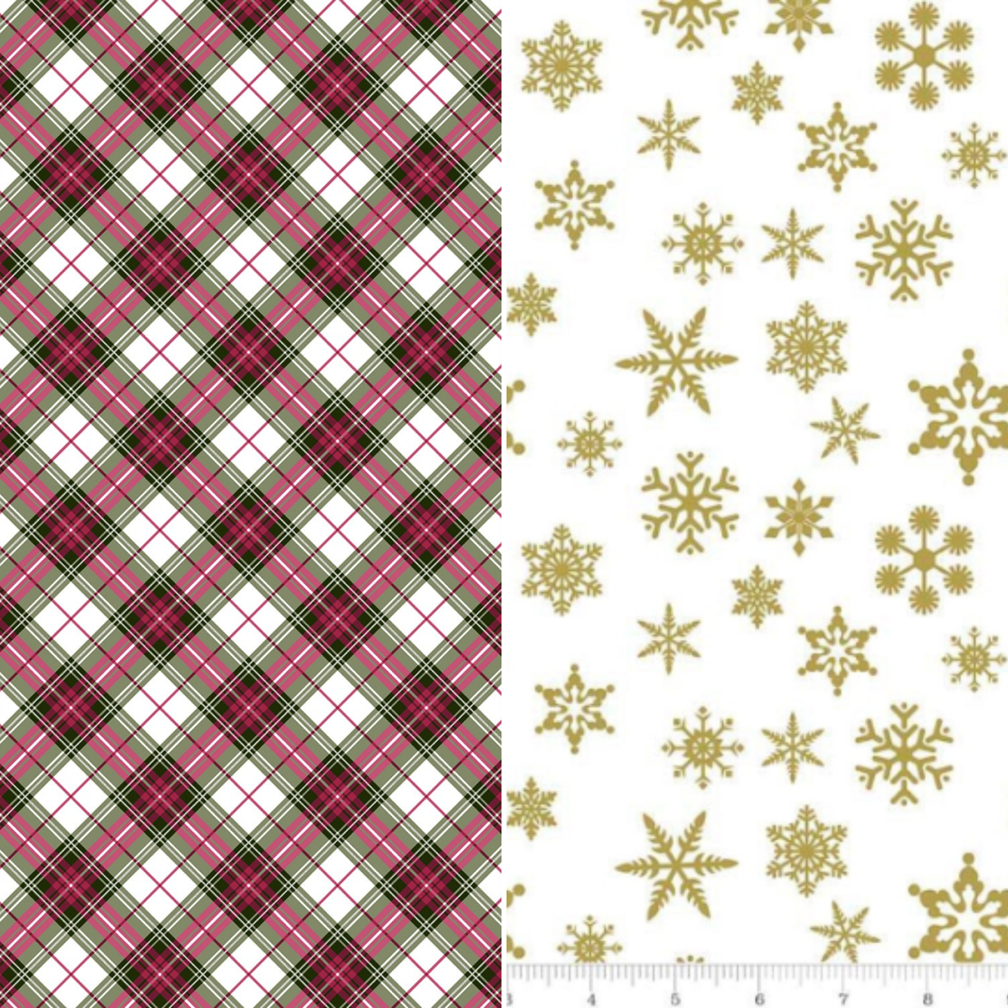 Winter Penguins 3 Yard Quilt Fabric Bundle | Angels Neverland Exclusive