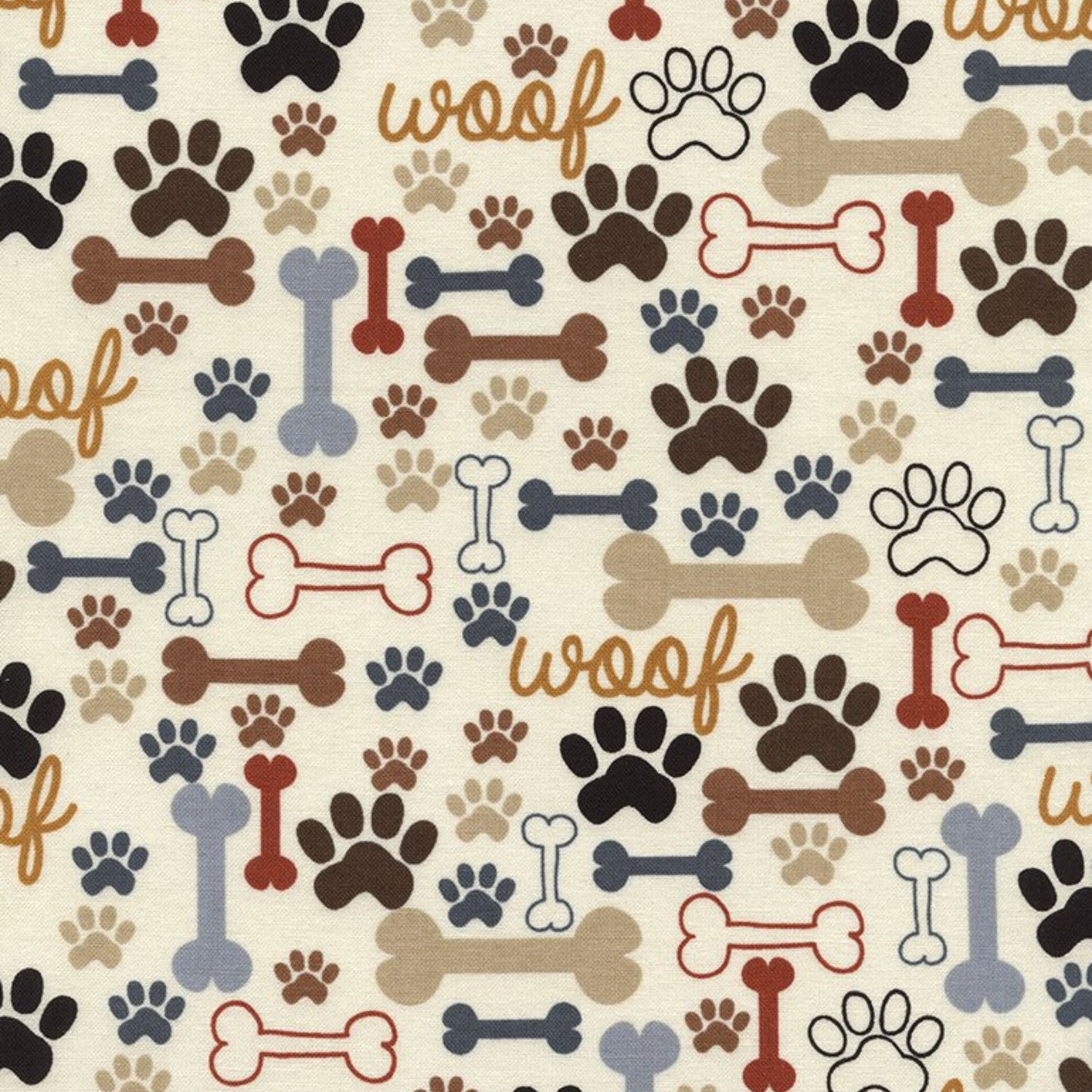 Paws & Pugs 3 Yard Quilt Fabric Bundle | Angels Neverland Exclusive