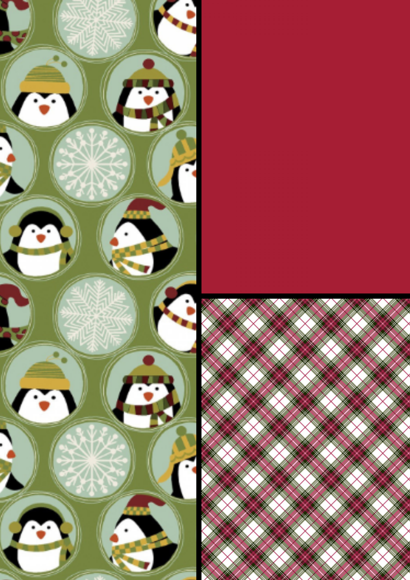 Beginner Quilt Kit from Fabric Café with Penguin Fabric & FREE video tutorial