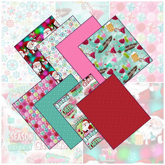 Holiday Spirits Cotton Fabric Bundle