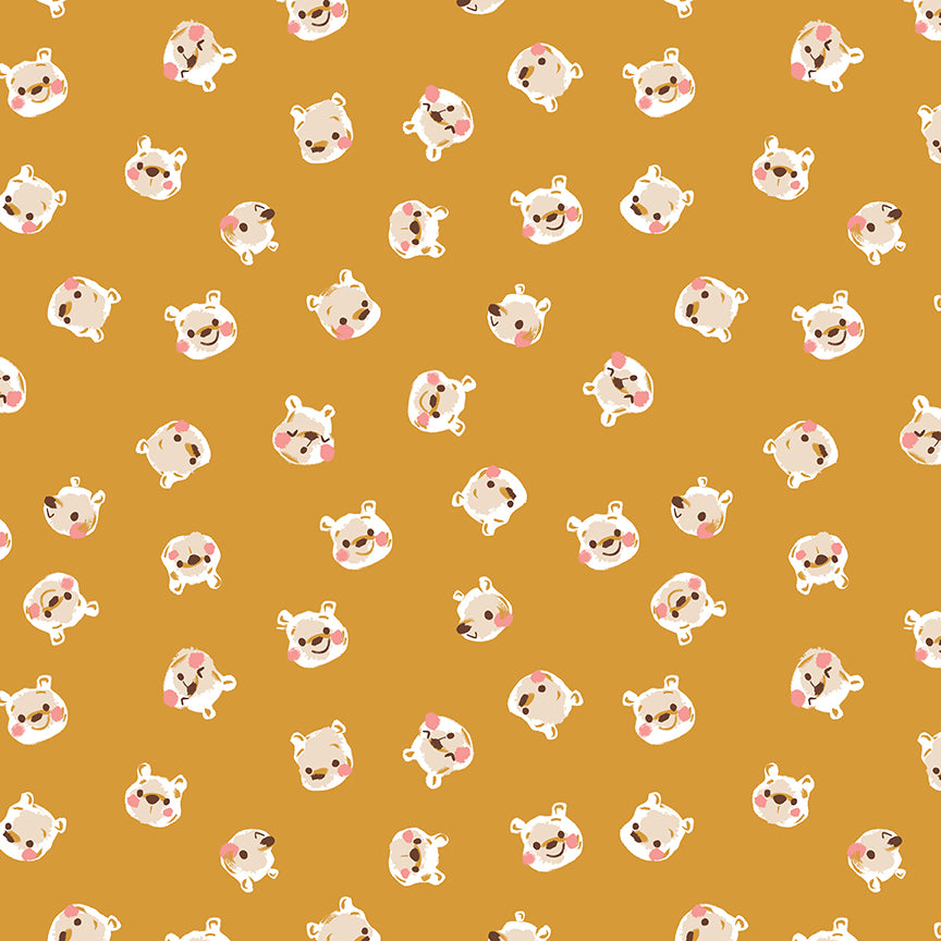 100 Aker Woods - 1 Yard Bundle in White