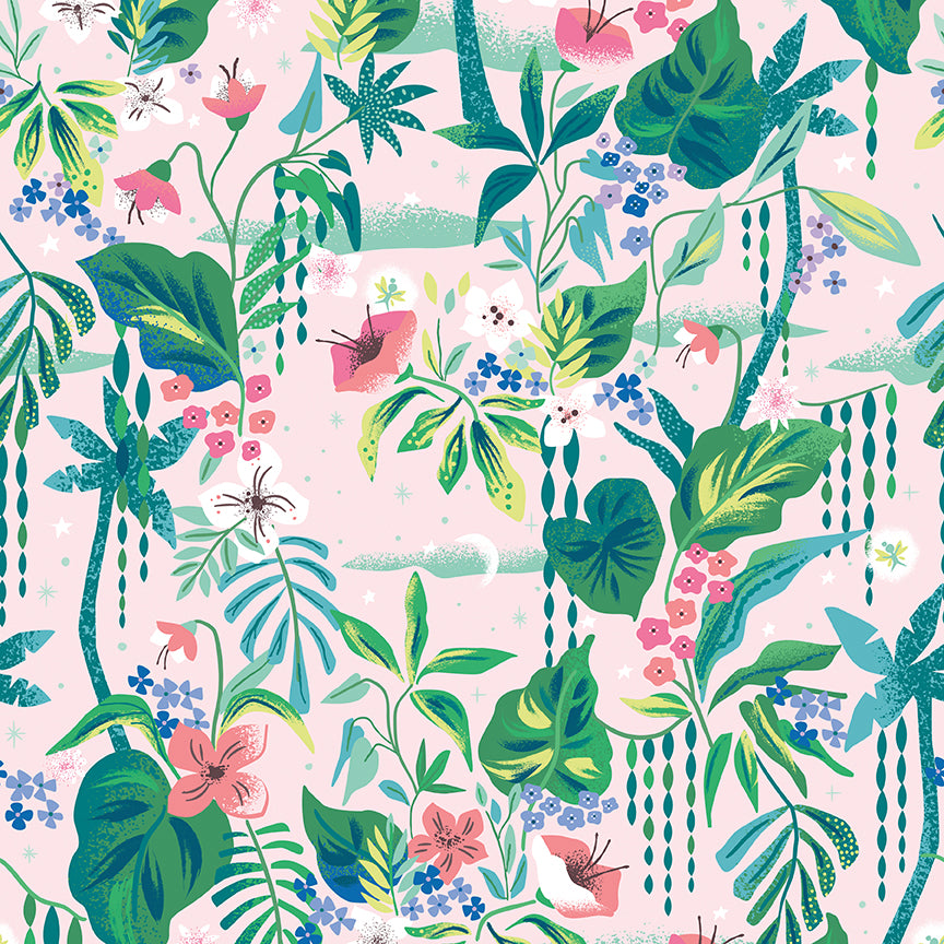 Forever Neverland Peter Pan Full Yard Bundle 8 pcs (Princess) with Neverland Panel by Jill Howarth