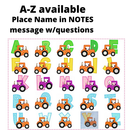 Personalized Baby Gift - Custom Tractor Flannel and Cuddle Minky Crib Blanket