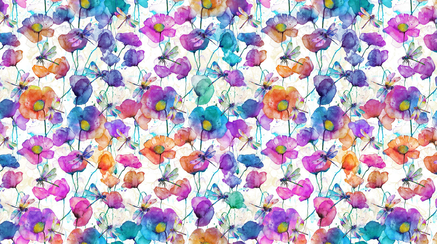 Dragonfly Dance Chips 5" Square Precuts (42 pieces)