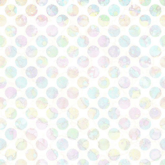 Dragonfly Dance Dots White Multi - Fabric by the Yard - DP27507-10
