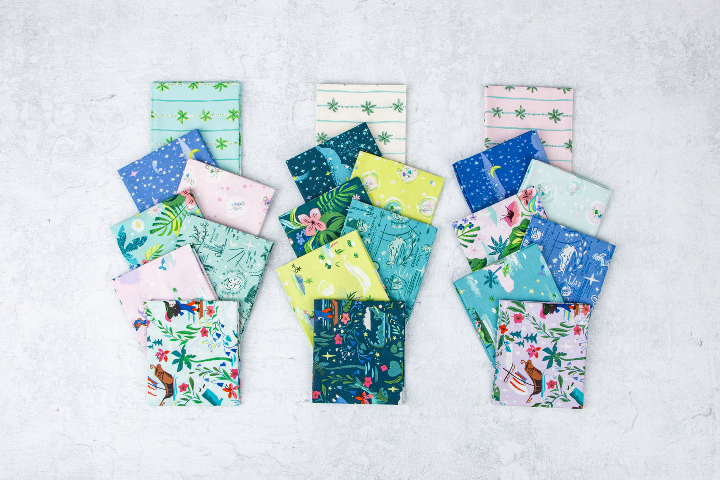 Forever Neverland Peter Pan Fat Quarter Bundle 21 pcs - Jill Howarth