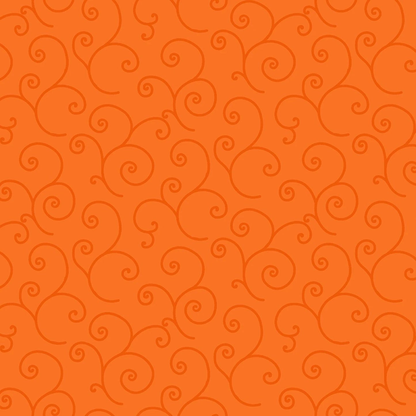 12-Piece Orange & Green Quilting Cotton Bundle | Exclusive Multi-Manufacturer Fat Quarters, Half Yards & Yards