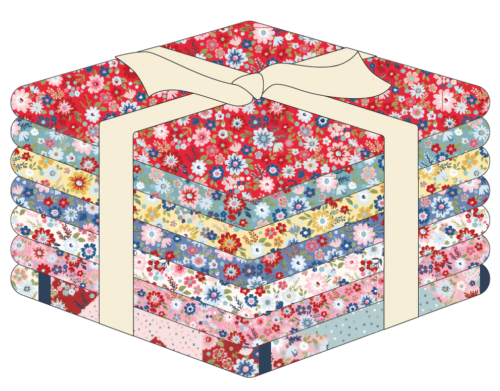 Hip Hip Hooray Liberty - Precut Fat Quarter Bundle (7 pcs)
