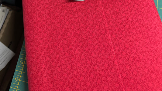 Modern Melody Basics in Crimson Red, Blender Fabric Yardage