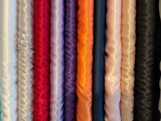 Silky Satin Fabric by the Yard