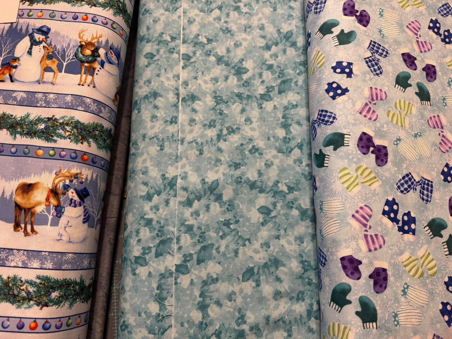 Flurry Friends Advance Beginner QUILT KIT #1 - Snowman Panel Quilt Kit