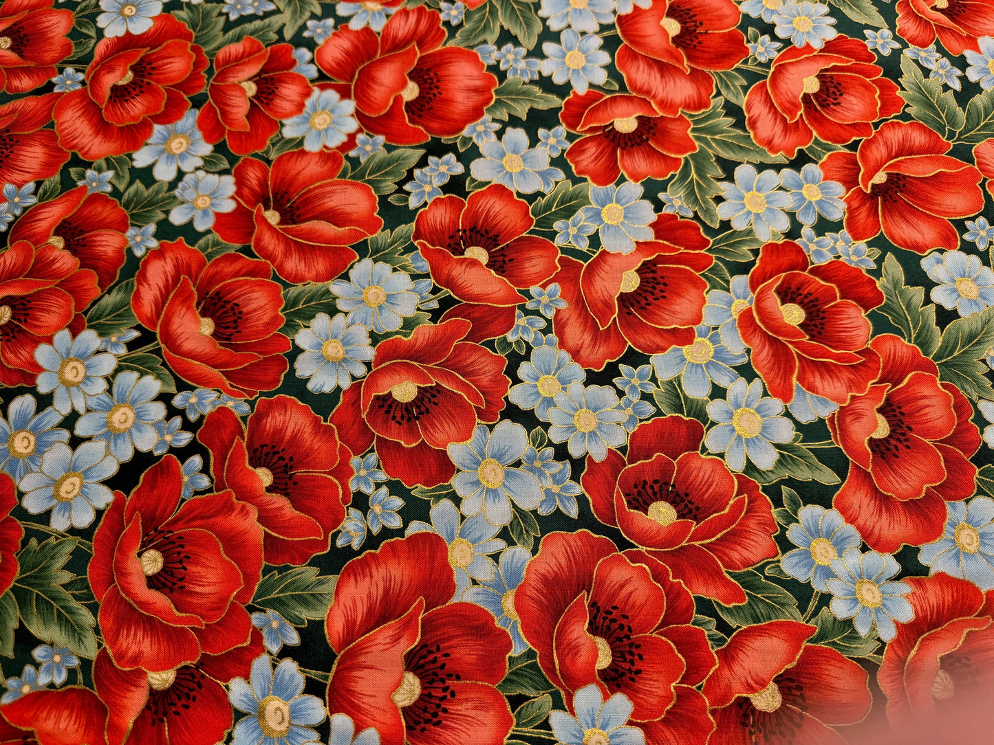 Easy as ABC and 123 Quilt - Poppy Dreams & Poppy Hill Beginner Queen Size Quilt Kit
