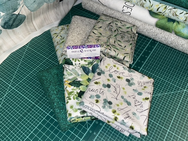 Love Never Fails Discontinued Cotton Wedding Fabric 9 yard Panel Bundle LAST ONE