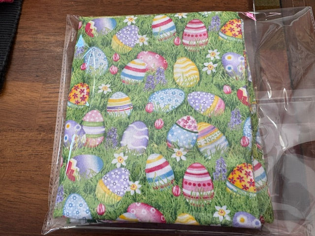 Hoppy Hunting & Bunny Tails Easter Cotton Fabric by the Yard