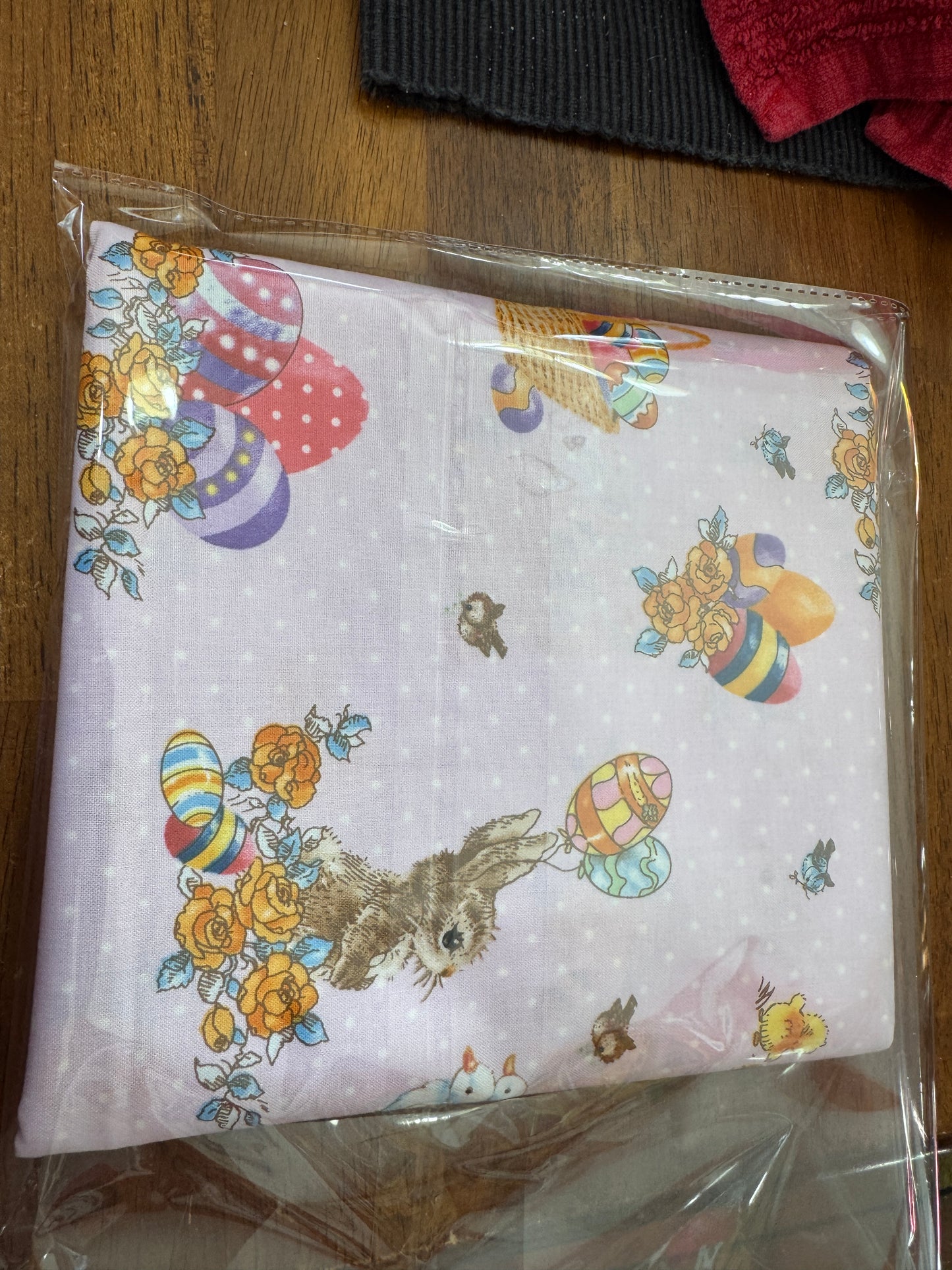 Hoppy Hunting & Bunny Tails Easter Cotton Fabric by the Yard