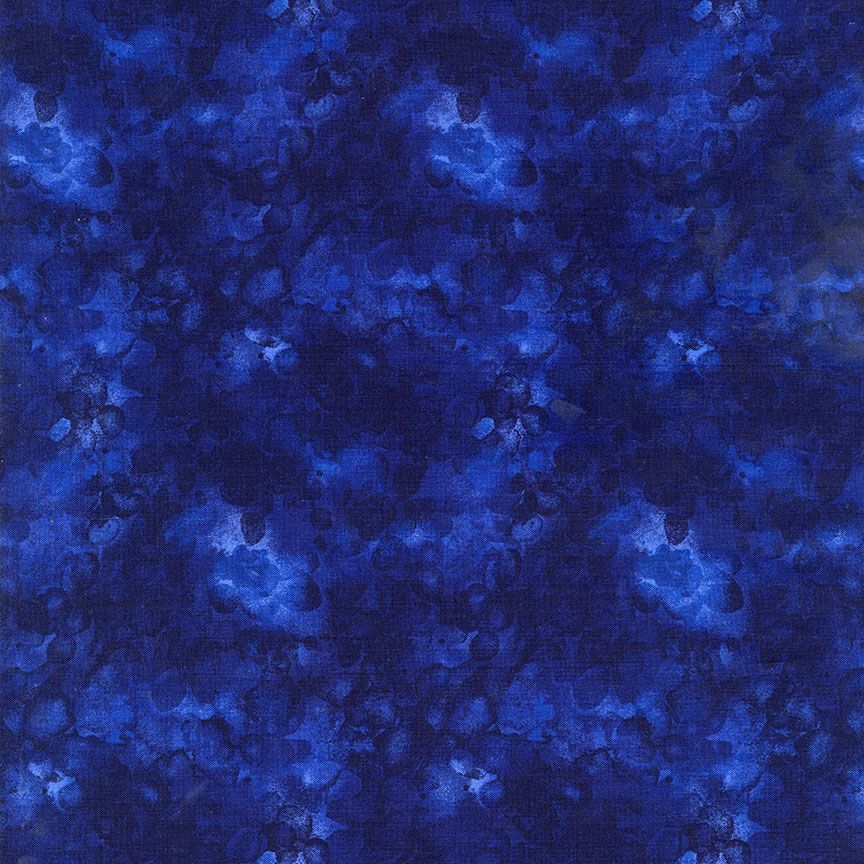 Solid-Ish Watercolor Texture Blender in Indigo Blue