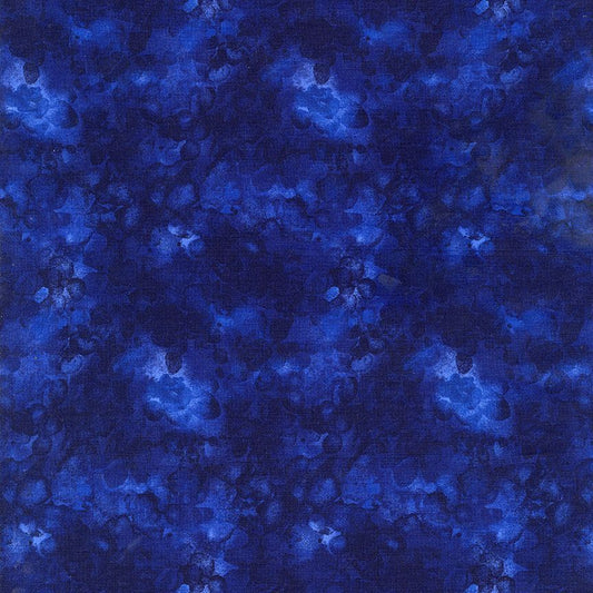 Solid-Ish Watercolor Texture Blender in Indigo Blue