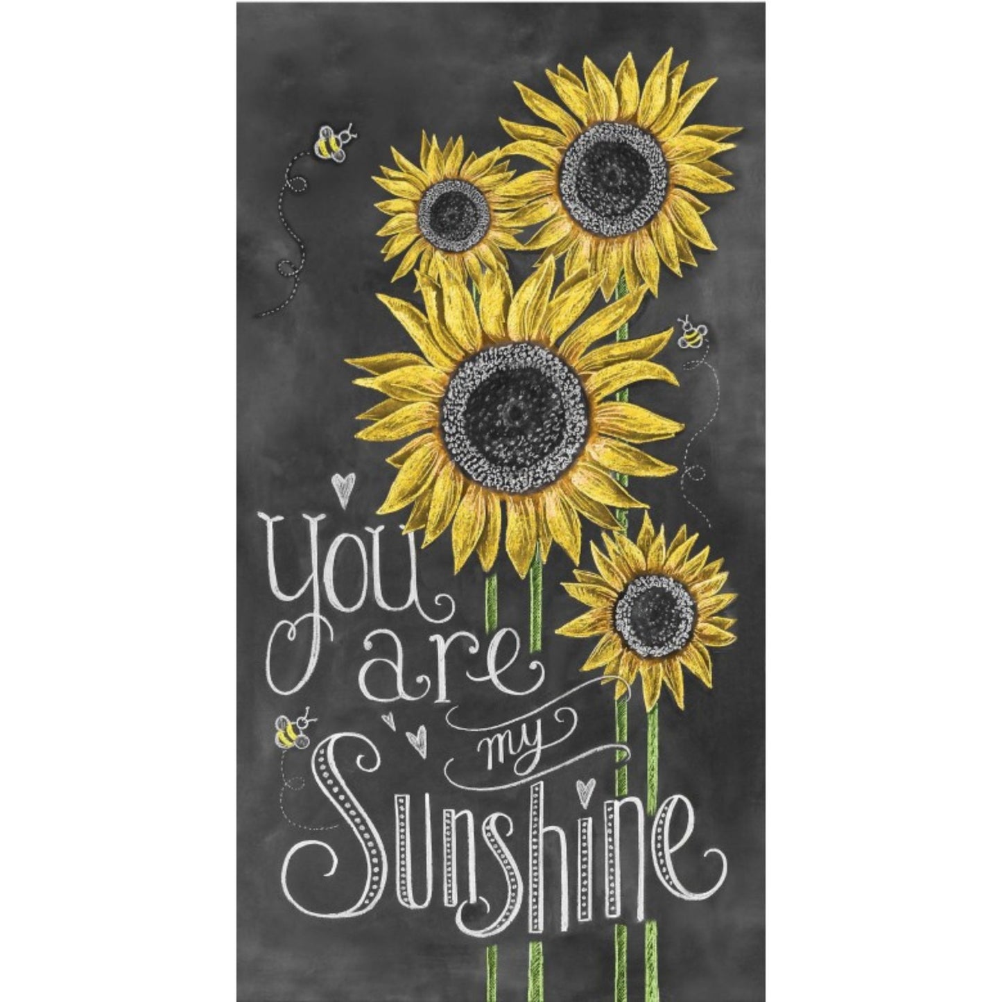 You Are My Sunshine Flower Market Message Board Sunflower Quilt Kit