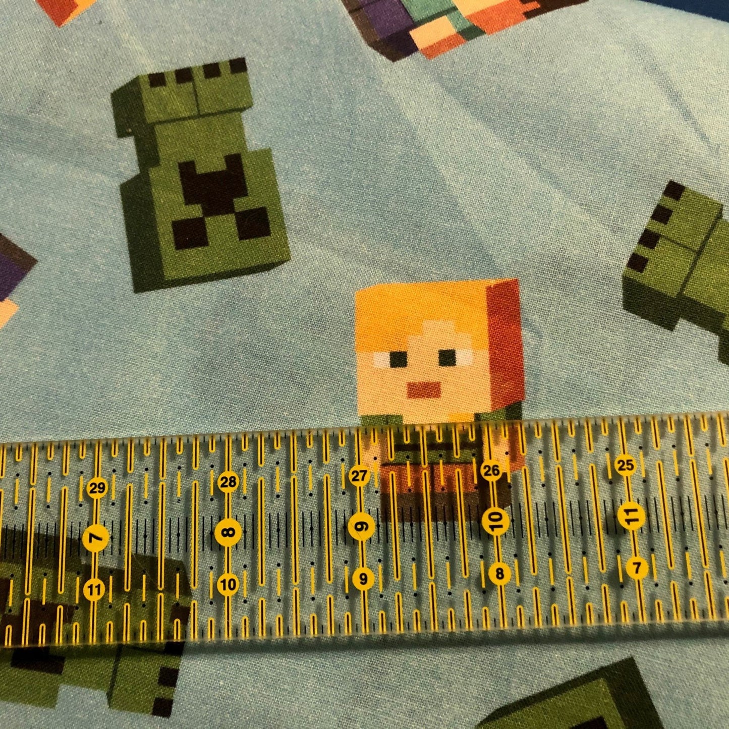 Ultimate Minecraft Fabric Bundle with Alex, Steve, Creepers and Pixel Fabrics