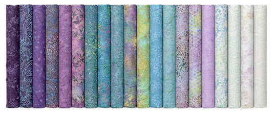 Tonga Paradise Batiks 5 x 5 squares PRECUT Batiks