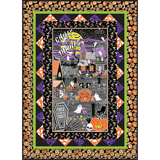 Halloween Quilt sale - Glows in the Dark!