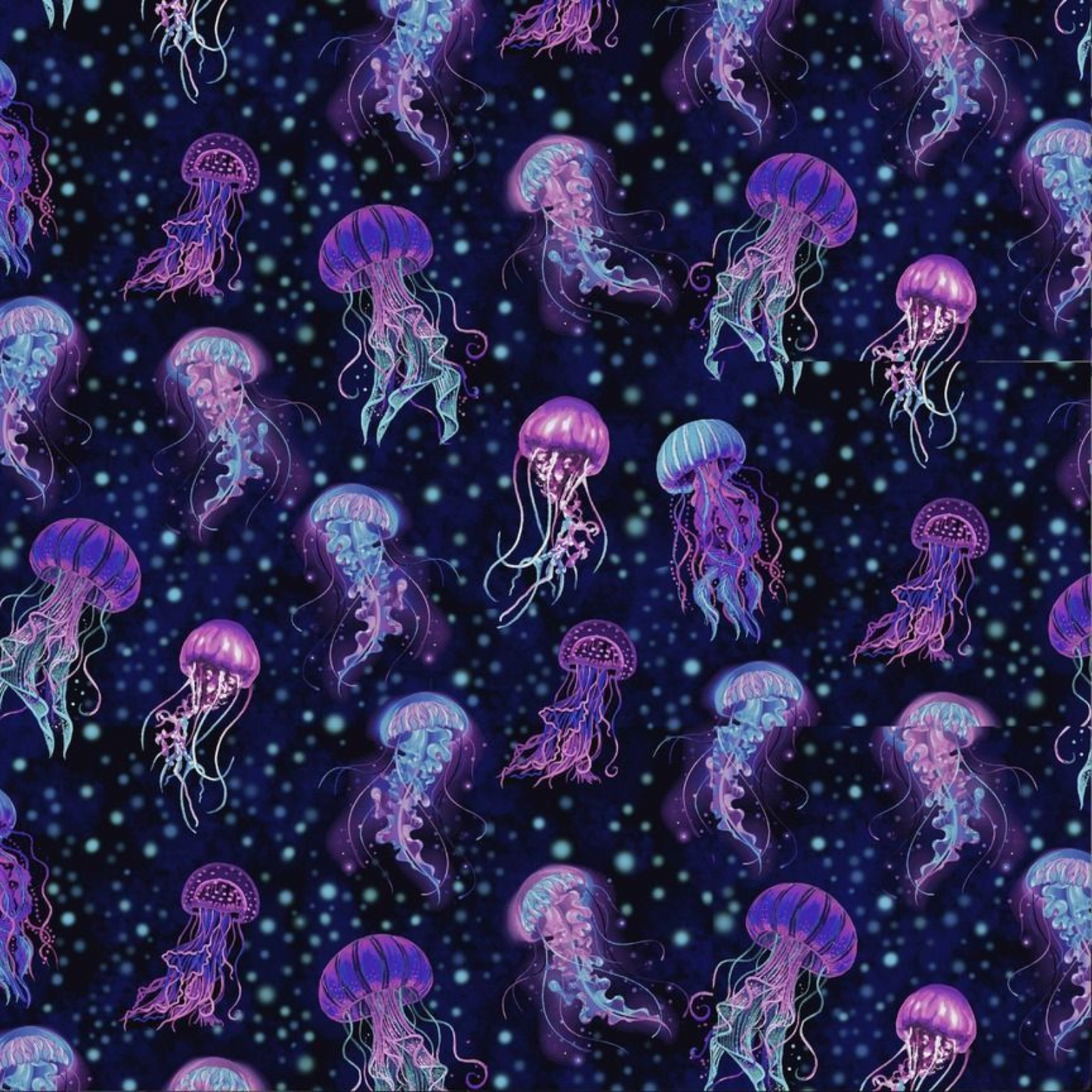 Ocean Life FQs Bundle - Bioluminescent Jellyfish