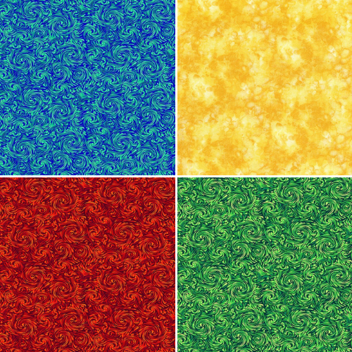 Sundance Sunflower Fabric Collection of Fat Quarters & Panel Bundle