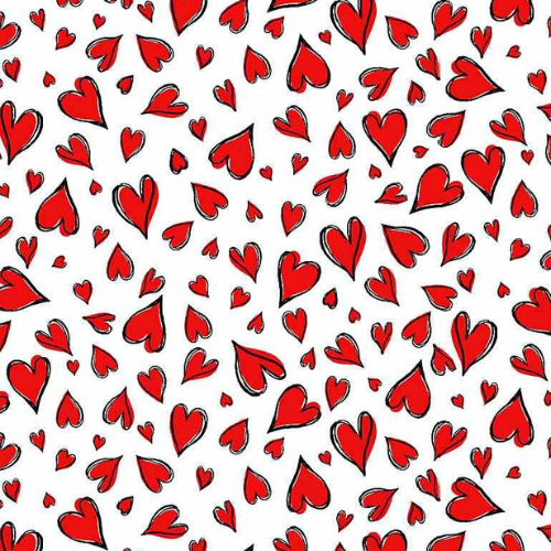 You Make My Heart Happy FQs with PANEL Bundle & FQ Only bundled choices Cotton Fabric
