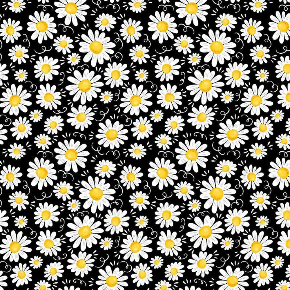 You are my Sunshine Fat Quarter Fabric bundle with Sunflower Cotton Panel - Floral Sunshine FQs