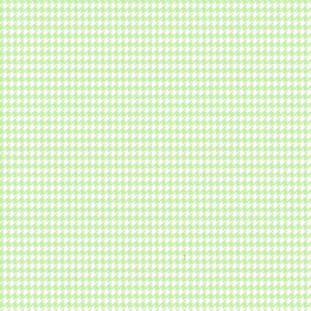 AE Nathan Fabric 1 yard (36"x44") / Green Houndstooth AE Nathan Comfy flannel giraffes with complements receiving blanket fabric, rag quilt flannel, quilt shop quality