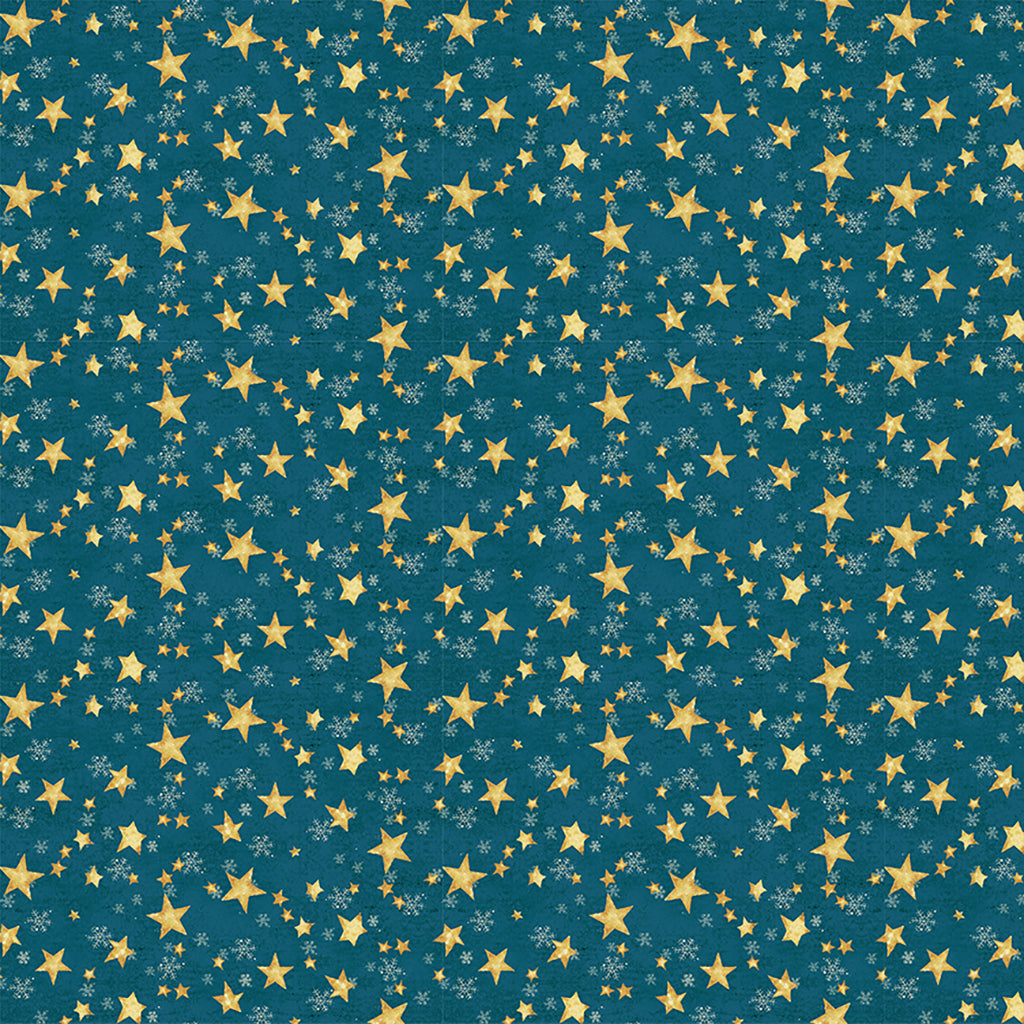 Angels Neverland Snovalley by Clothworks FQ Bundle Precut pieces with Snowvalley If Kisses were snowflakes I'd Send you a Blizzard Panel