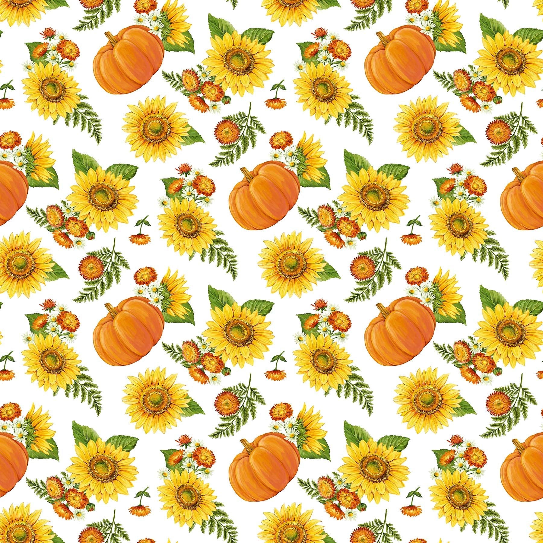 Angels Neverland Sunshine Harvest 1/2 yard Bundle Cut & Curated by Angels Neverland
