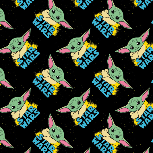 Camelot Fabric Star Wars Fabric, Camelot Cotton fabric, Baby Yoda Cotton Fabric, fabric by the yard