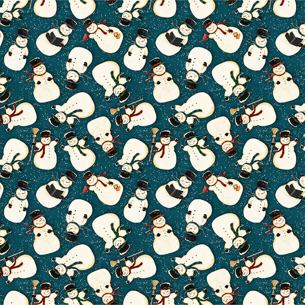 Clothworks Fabric Bundle Snovalley by Clothworks FQ PRECUT BUNDLE 18 pieces with Snowvalley If Kisses were snowflakes I'd Send you a Blizzard Panel