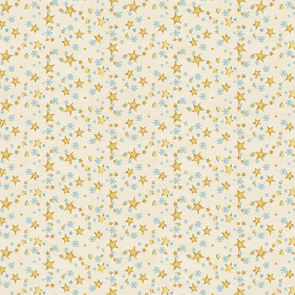 Clothworks Fabric Bundle Snovalley by Clothworks FQ PRECUT BUNDLE 18 pieces with Snowvalley If Kisses were snowflakes I'd Send you a Blizzard Panel