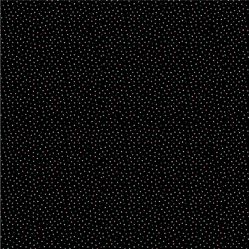 Country Confetti - Licorice Black Blender Fabric Yardage
