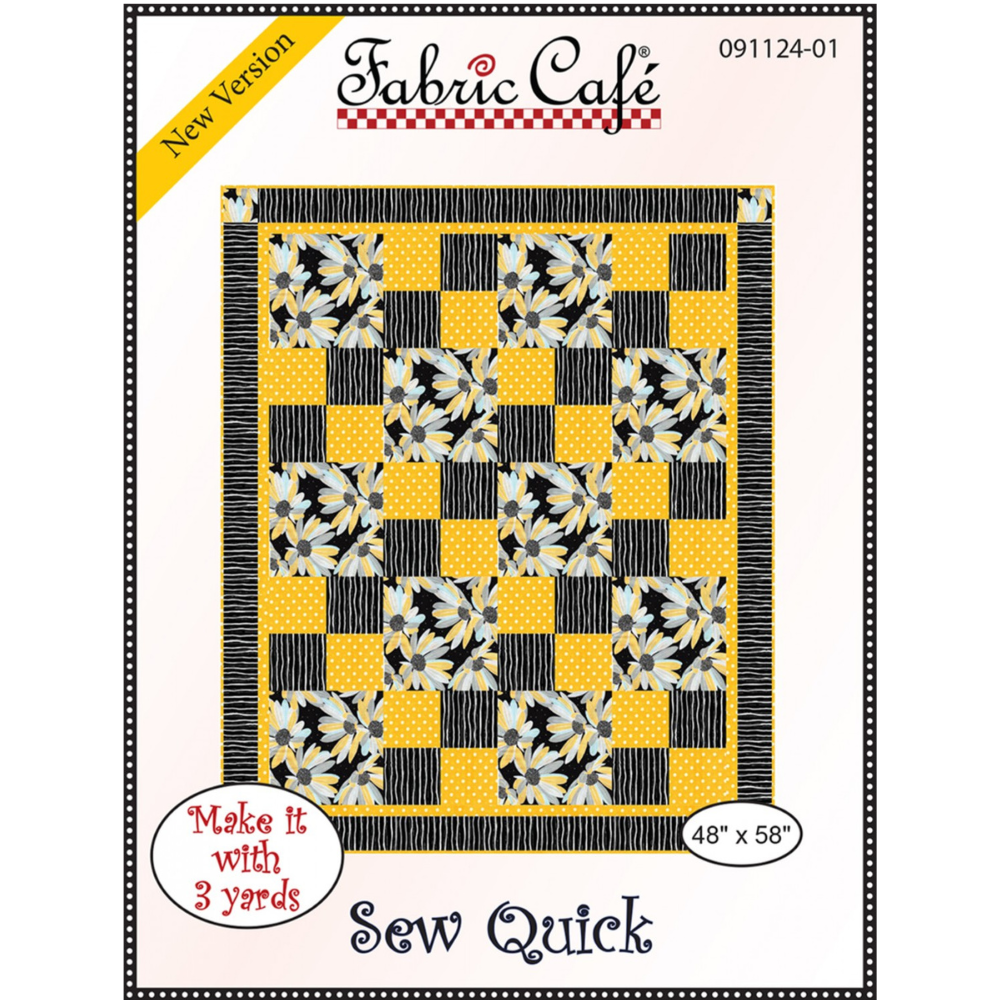 Fabric Café Quilt Kit Sew Easy Fabric Café Quilt Kit with