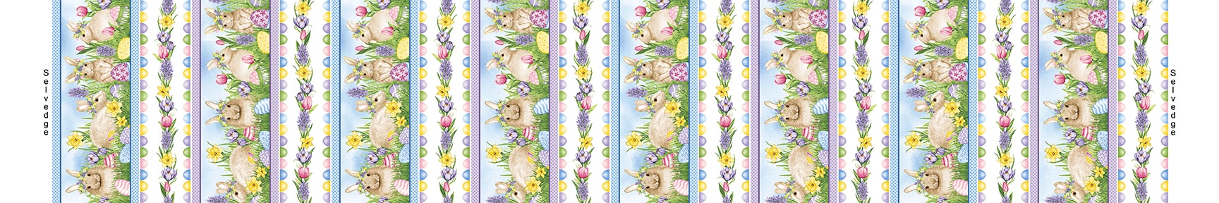 Henry Glass fabric bundle FQ Bundle (20) Hoppy Hunting FQ Bundle (20 pcs) of Easter Egg and Easter Bunny Fabric