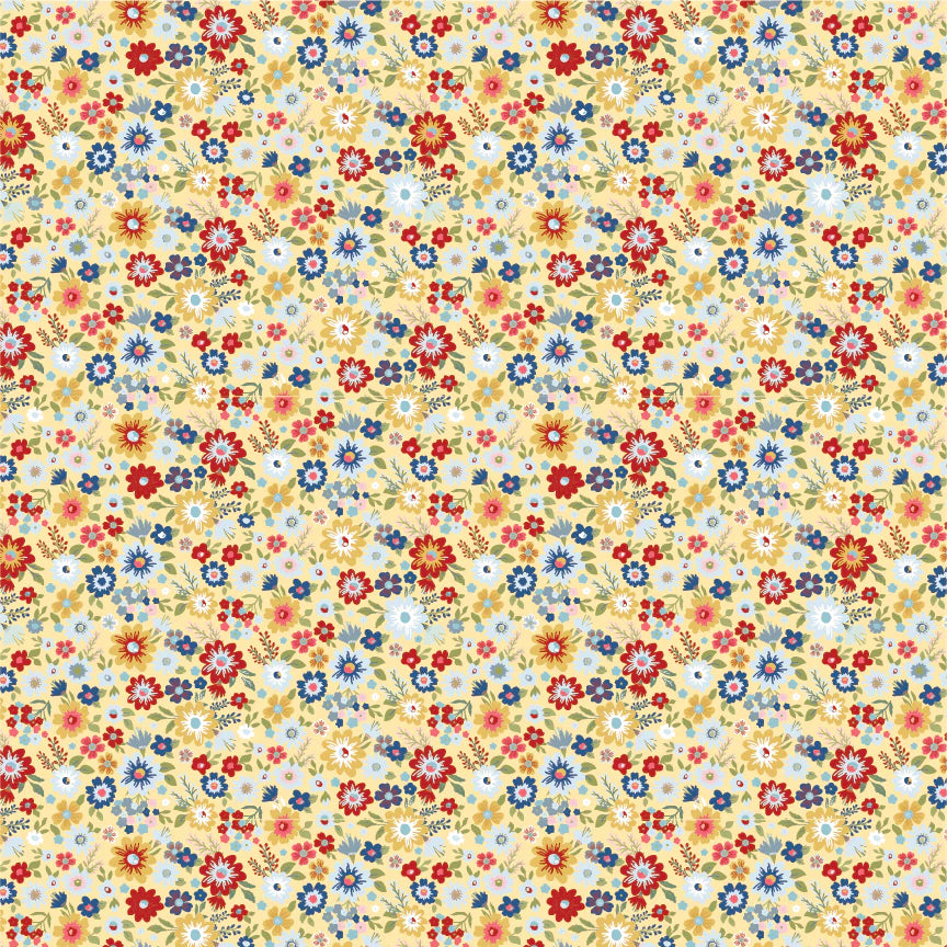 Hip Hip Hooray Liberty - Precut Fat Quarter Bundle (7 pcs)